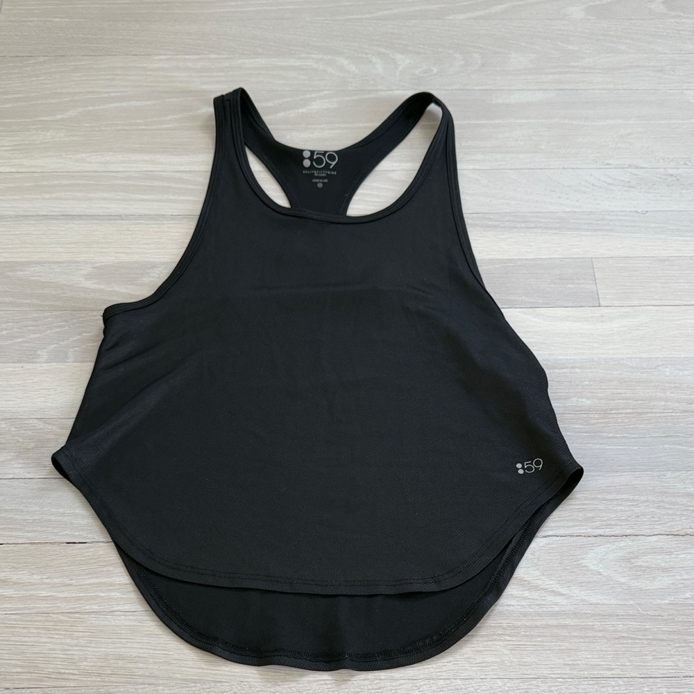 Splits59 Black Racerback Tank Top